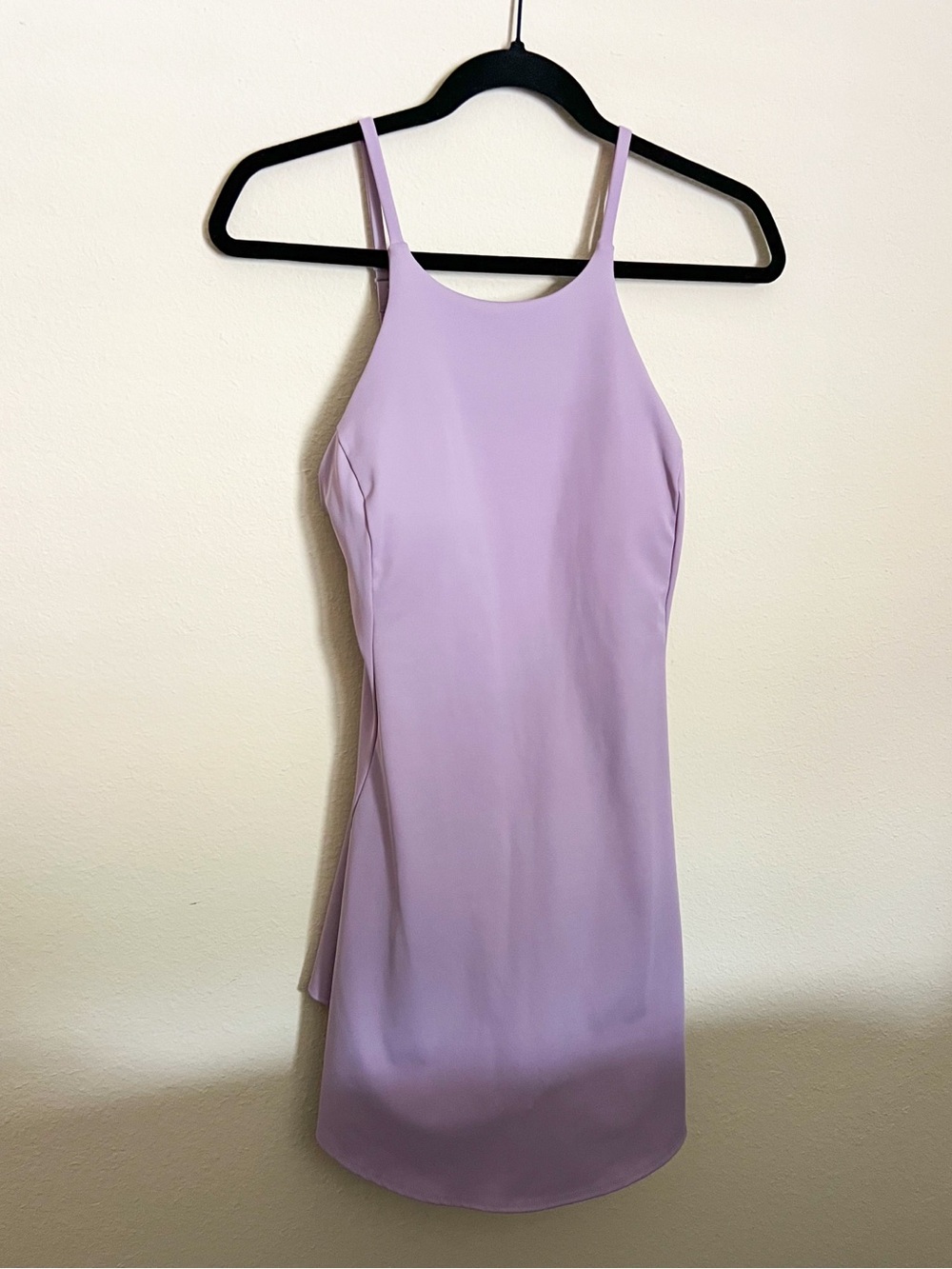 Old Navy Purple Mini activewear workout Dress w/ Spaghetti Straps Women sz S